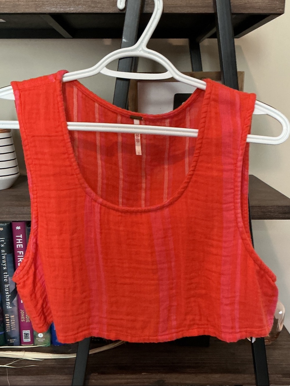 Free People Beachbum Life Cropped Tank Size S